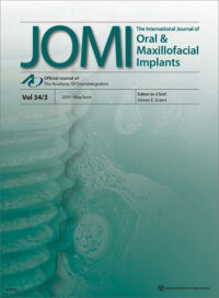 The International Journal of Oral & Maxillofacial Implants (JOMI), Full Archive 1997-2020