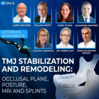 TMJ Stabilization and Remodeling: Occlusal Plane, Posture, MRI and Splints