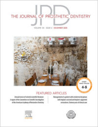 The Journal of Prosthetic Dentistry, Full Archive (2002 – 2025)