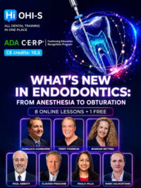 What’s NEW in Endodontics from Anesthesia to Obturation